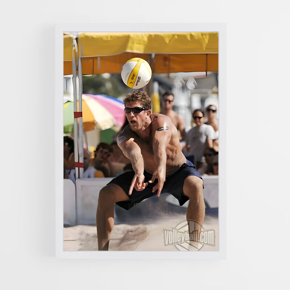 Poster L'Esprit du Sable – affiche Beach-volley (vue 3)